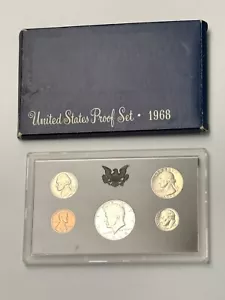1968 S Proof Set Original Box 6 Coins US Mint - United States Proof Set - Picture 1 of 15