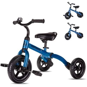 3 In 1 Tricycle For Toddlers Age 2-5 Years Old, Folding Kids Balance Bikes - Picture 1 of 7