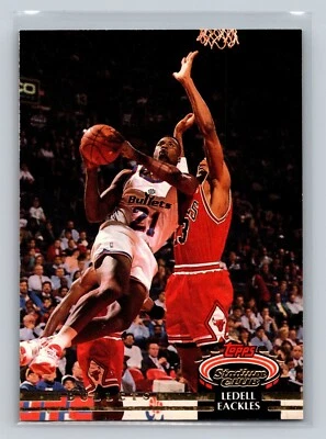 1992-93 Stadium Club #37 Ledell Eackles - Image 1 of 2