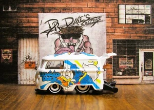 Dr Dave's Customs, Hot Wheels KOOL KOMBI, DONALD DUCK, C3820 - Picture 1 of 5