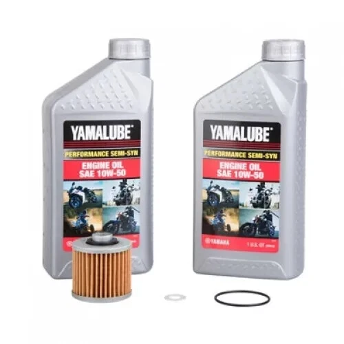 Kit de cambio de aceite Tusk 4 tiempos Yamalube Performance Semi-Syn 10W-50 1529860163 Foto 1 de 1