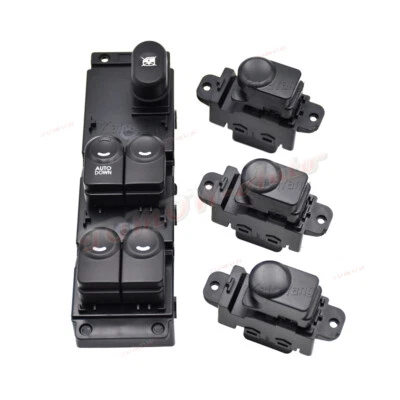 Driver+Passenger For Hyundai Accent 2013 2014 2015-2017 1.6L Power Window Switch — 第 1/4 张图片