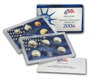 2006-S US Mint Clad Proof Set | Birthday Collectable | 10-Coins w/COA Packaging - Picture 1 of 4