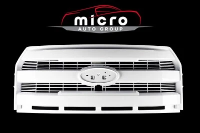 NUEVO OEM 2015 2016 2017 FORD F-150 PARRILLA 3 BARRAS BLANCO PLATINO PERLA FL3Z8200RA Foto 1 de 4