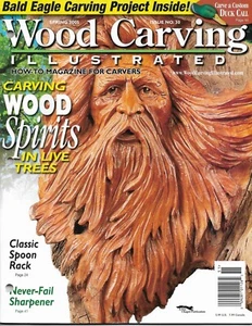 WOODCARVING ILLUSTRATED spring 2005 96 pages like new - Picture 1 of 4