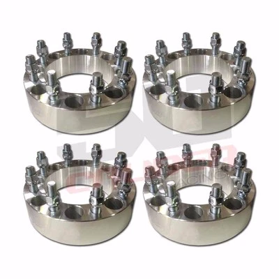 Espaciador de rueda 4 unidades 8x170-2" Ford F-250 F-350 1 tonelada 2004 2005 2006 2007 2008 Foto 1 de 4