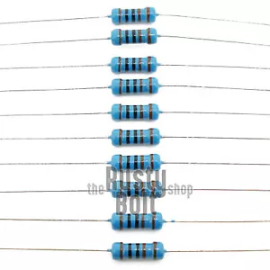 Resistors - 1/4 w (0.25 watt) - 1K ohm - 1% Tolerance - Metal Film - New - Picture 1 of 1