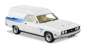 TRAX 1977 Ford XC Sundowner Panel Van 1:43 Sno White - Picture 1 of 6