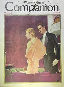 1931 Woman's Home Companion, Roy Spreter Cover March Crowell Publishing Company - Picture 1 of 6