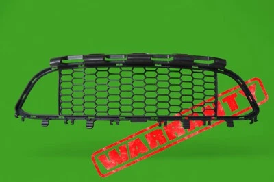 BMW 328i 320i 2013-2015 parachoques rejilla inferior centro plástico negro Foto 1 de 4