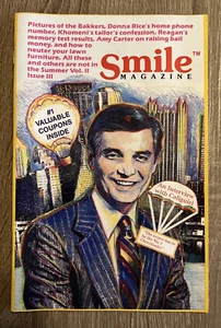 Vintage 1987 Smile Magazine Pittsburgh Vtg Advertisements Castle Shannon Coupons - Picture 1 of 24