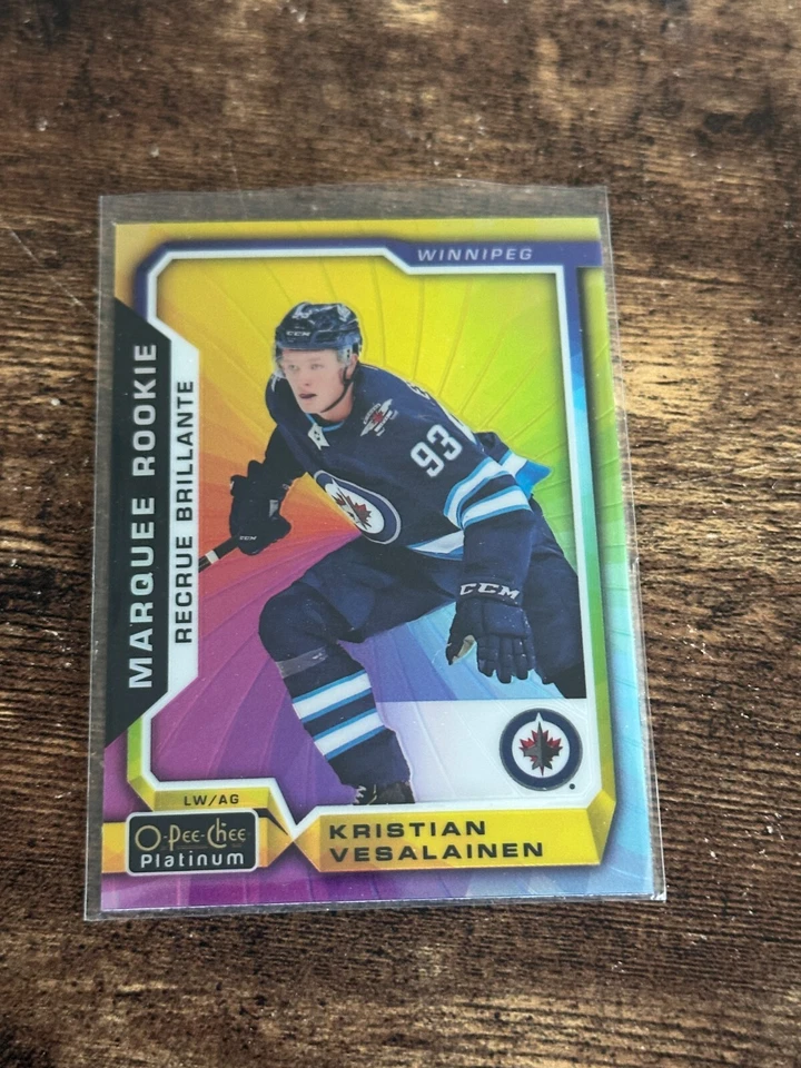 2018-19 O-Pee-Chee Platinum Rainbow Color Wheel #188 Kristian Vesalainen - Image 1 of 1