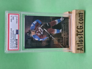 2013-14 Fleer Showcase Metal Universe Nathan Mackinnon RC PSA 9
