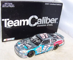 1:24 2001 TEAM CALIBER OWNERS STEEL #97 SHARPIE ROUSH KURT BUSCH AUTOGRAPHED MIB - Picture 1 of 13