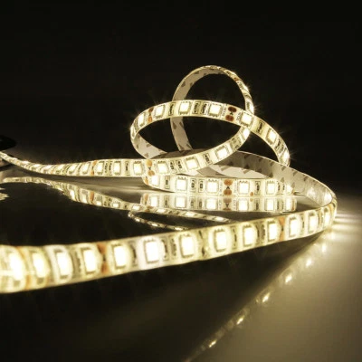 10x 5M Warm White LED Strip Light 5050 Waterproof Rope Light for Xmas Party Home - Image 1 of 4
