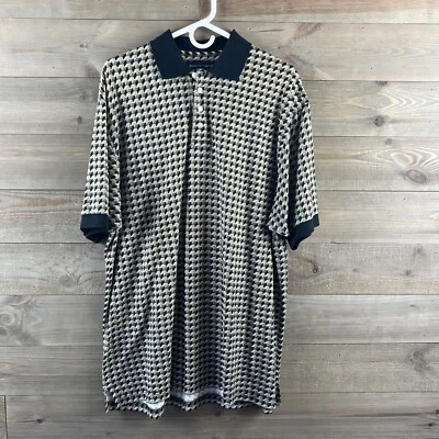 Kenneth Gordon Mens Shirt Polo Golf Short Sleeve Cotton Size Large - Image 1 of 4