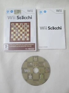 NINTENDO WII : WII SCACCHI - Completo, ITALIANO ! Comp. Wii U ! CONSEGNA 24/48H - Imagen 1 de 2