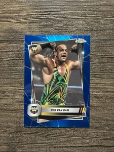 Rob Van Dam 2025 Topps Chrome WWE Blue Refractors /150 #163 - Picture 1 of 2