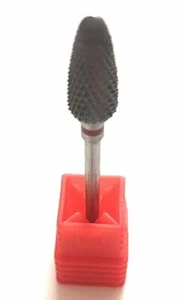 Dental Zahnarzt Zahntechnik Fräser Hartmetall mittel rot neu - Bild 1 von 4