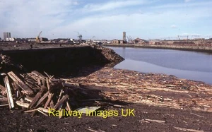 Foto - Rellenado Queen's Dock Glasgow c1982 - Imagen 1 de 1