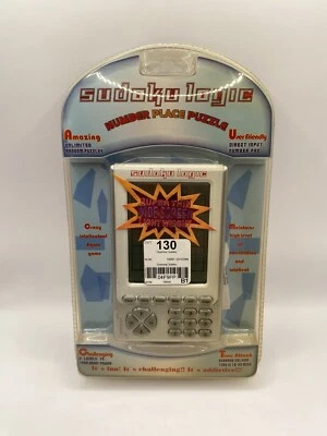 Sudoku Logic Number Place Puzzle Handheld Game Brand New in Package  - Image 1 of 4