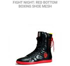 Bungee Red Bottom Boxing Shoes Mesh  size 8