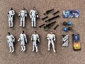 Star Wars - Action Figure Bundle - Imperial Stormtrooper Army 3.75" - Imagen 1 de 2