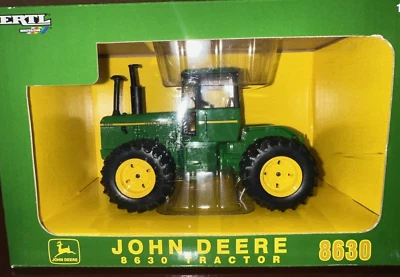 Ertl 1/32 JOHN DEERE 8630 4 WD Tractor Plow City 2007 #16160A - Image 1 of 2