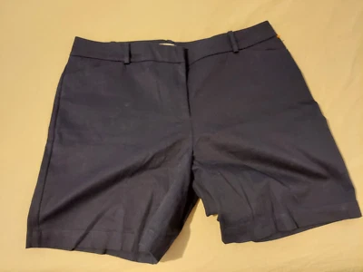 Pantalones Cortos Mujer Talbots Caqui 14 Negro Algodón Chino Foto 1 de 4