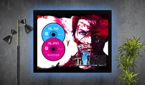 Final Fantasy Origins - Gaming Art Disc Display - 11"-14" Frame - Disc Included - Picture 1 of 3