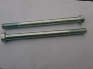 HEX HEAD BOLTS 3/8" UNF X 6" LONG   [BUFO]  ufb137/48  X 2 - Picture 1 of 2