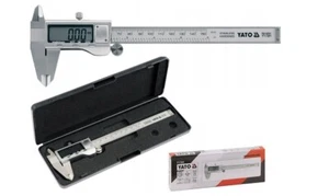 PINZA DIGITAL VERNIER 6 PULGADAS 150 MM acero inoxidable MICRÓMETRO YATO YT-7201 - Imagen 1 de 9