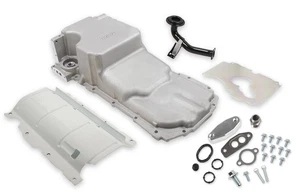 Holley 302-20 Gen V LT Swap Oil Pan with Turbo Return - as Cast - Picture 1 of 3