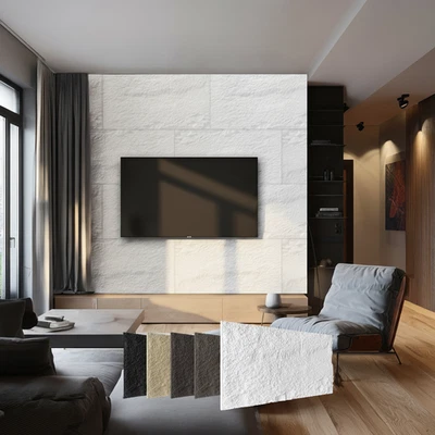 HEXIM Steinoptik Felsen Platten 120x60cm PU Wandverkleidung 0,73qm 3D Paneele - Bild 1 von 4