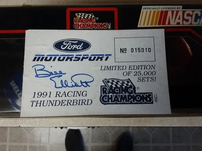Coches de colección Nascar Dicast Racing Champions Stock Bill Elliott edición limitada Foto 1 de 4