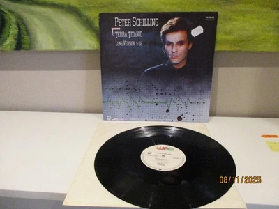 Peter Schilling Terra Titanic LP Maxi  Vinyl Schallplatte RARE Elec.Pop VG+ Pet1 - Bild 1 von 4
