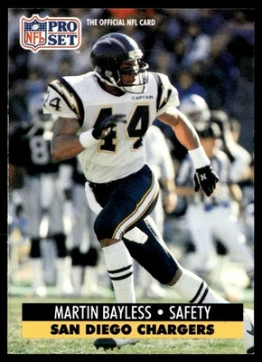 1991 Pro Set Martin Bayless San Diego Chargers #280 - Image 1 of 2