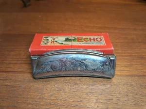 Preguerra de colección. M. Hohner Grand Prix ECHO Armónica Curvada C Hecho en Alemania - Imagen 1 de 15