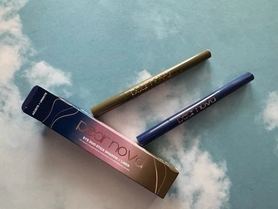 NEW PEAR NOVA EYE DUO STICK EYE SHADOW + LINER AZURITE & UNAKITE FULLSIZE  NIB - Image 1 of 4