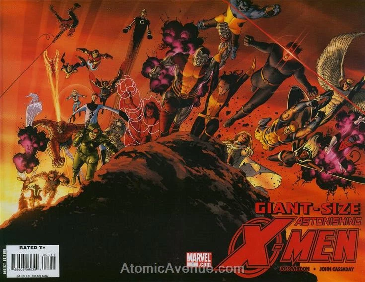 Astonishing X-Men (3rd Series) Giant-Size #1 VF/NM; Marvel | Joss Whedon - w/Bag - Image 1 of 1