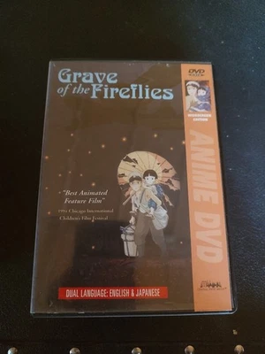 Grave Of The Fireflies - English & Japanese - Anime - DVD - VG - Studio Ghibli - Image 1 of 4
