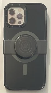 PopSockets PopCase Series MagSafe Phone Case For iPhone 12 / 12 Pro Black - Picture 1 of 3