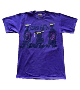 Rare Vintage Disney GradNite 1993 Mickey Mouse Stussy Tee 90s Size Small/Medium - Bild 1 von 9