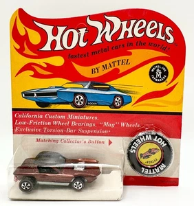 Vintage Hot Wheels Redline 1968 TOUGH COPPER Python HK STUNNER Blister Pack WOW! - Picture 1 of 15