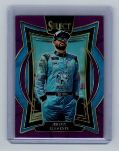 2025 Select Racing Jeremy Clements No. 44 Grandstand Purple Prizm #/199 - Picture 1 of 2