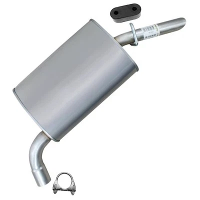 Stainless Steel Rear Muffler w/ Hanger fits: 2000-2005 Buick Park Avenue 3.8L - Image 1 of 4