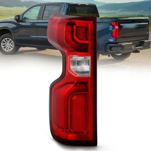 Left Driver LED Tail Light For 2019-2024 2025 Chevy Silverado 1500 Brake Lamp - Bild 1 von 6