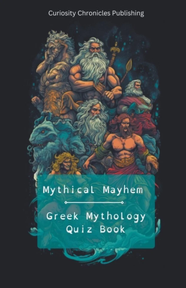 Greek Mythology Quiz Book by Curiosity Chronicles Publishing Paperback Book - Image 1 of 1