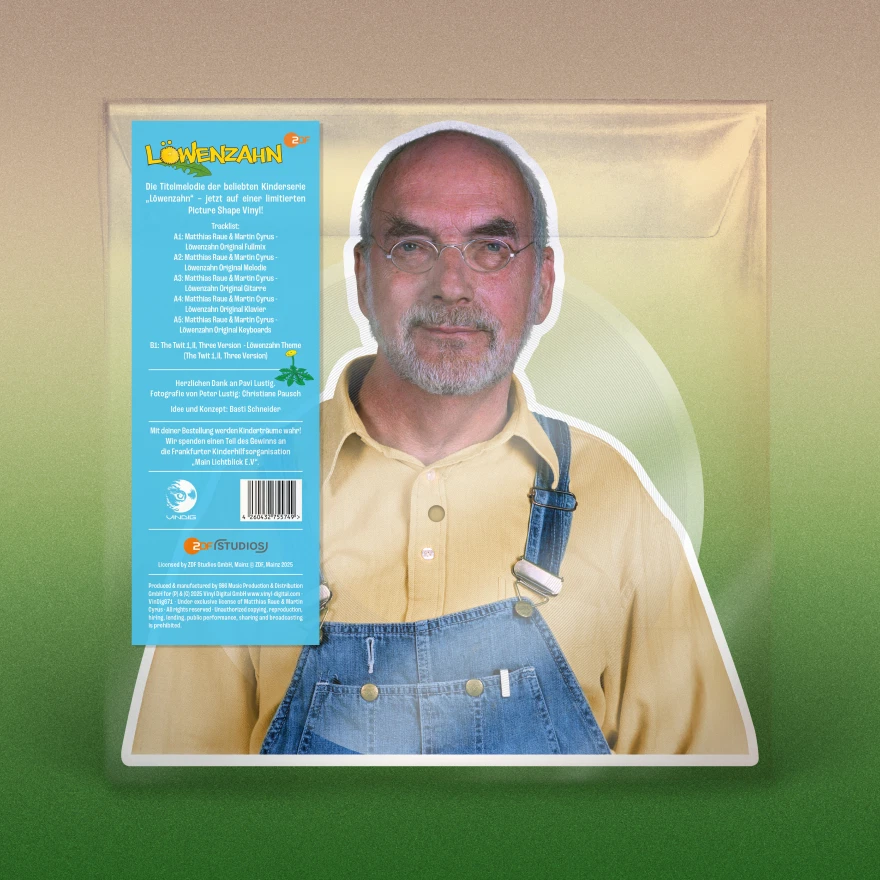 Matthias Raue & Martin Cyrus - Löwenzahn Vinyl Schallplatte  RSD Peter Lustig  - Bild 1 von 1