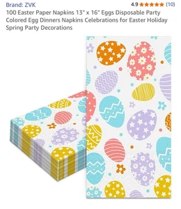 Easter Napkins - Picture 1 of 1